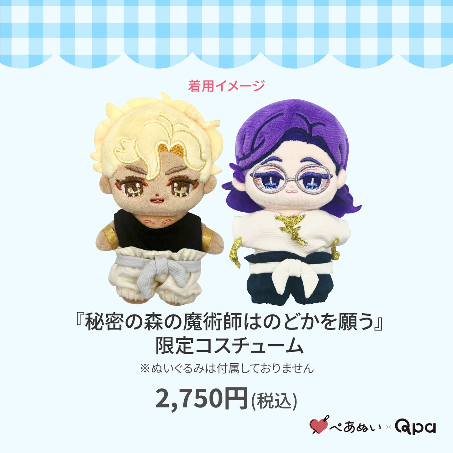 【Qpa再販!】『秘密の森の魔術師はのどかを願う』限定コスチューム