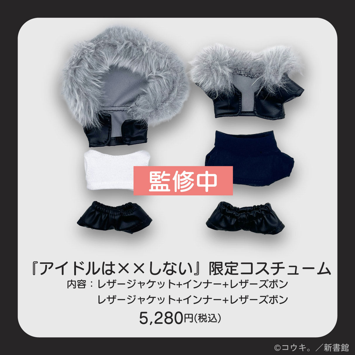 【通常受注】「アイドルは××しない」限定コスチューム