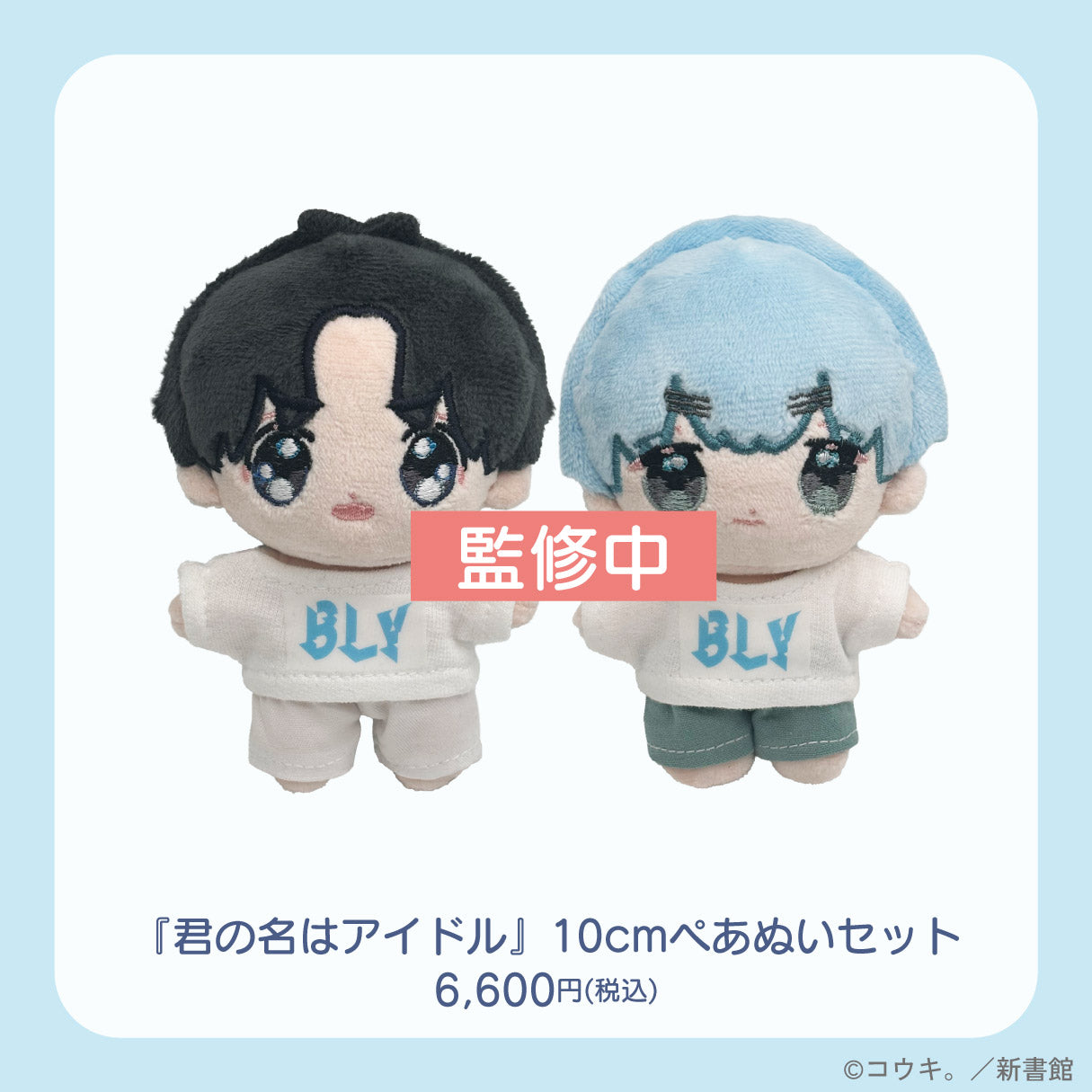 【通常受注】「君の名はアイドル」10cmぺあぬいセット