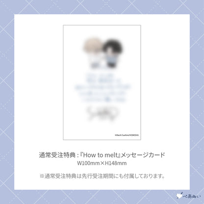 【先行受注販売】『How to melt』10cmぺあぬいセット